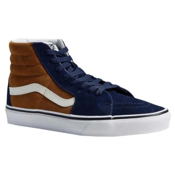 Vans Men’s Sk8-Hi
Mini Cord Blue/Brown
VN0007NS0BO
Sneakers
CORDUROY - Picture 8 of 16